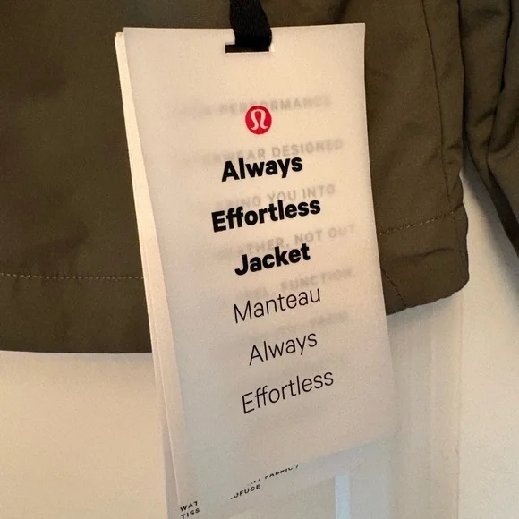 Lululemon Always Effortless Khaki/Olive jacket 4 - Picture 4 of 12